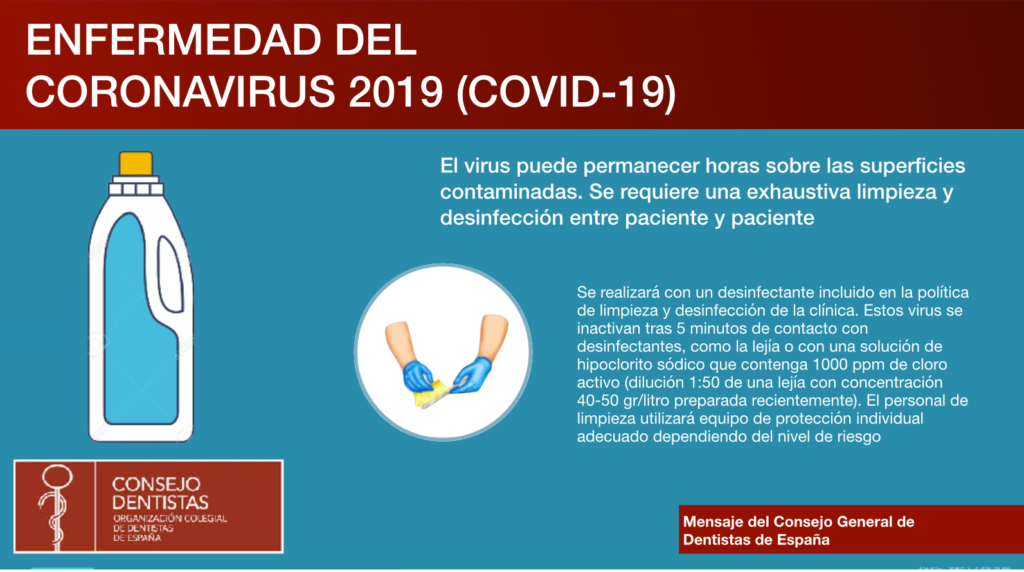 Desinfección Protocolo Clinica Dental Murtra Coronavirus