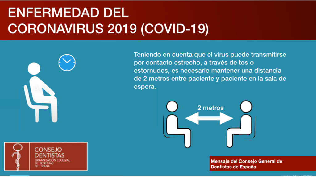 Distancia de seguridad Protocolo Clinica Dental Murtra Coronavirus